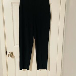 Athleta Black Straight-Leg Ponte Pants